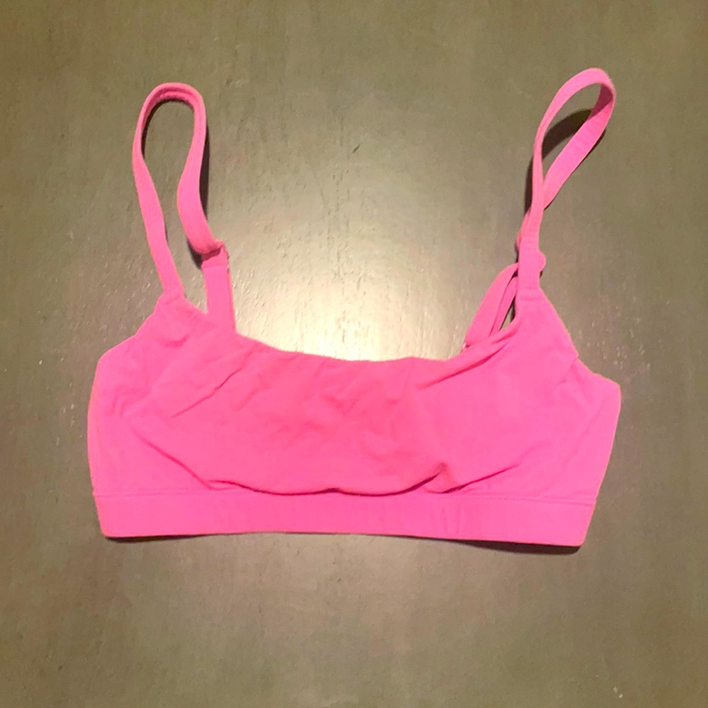 Pink Skims Bra